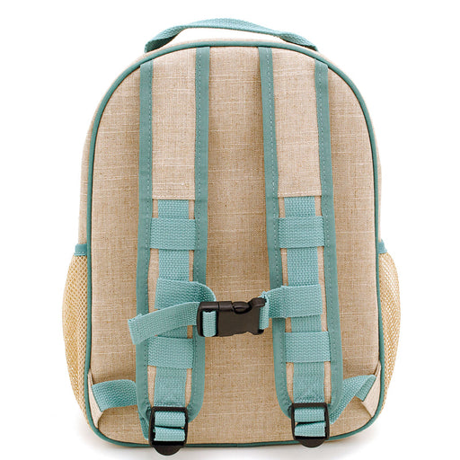 So Young Toddler Backpack - Green Stegosaurus