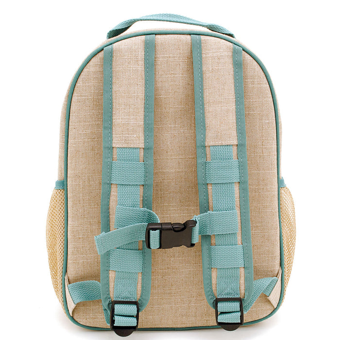 So Young Toddler Backpack - Green Stegosaurus