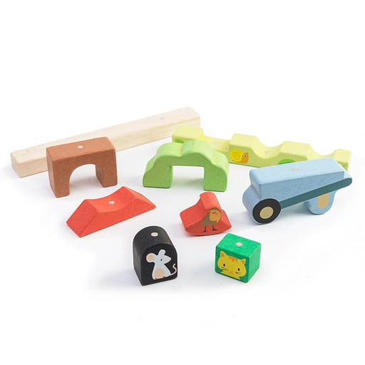 Tender Leaf Toys Garden Magnetic Puzzle