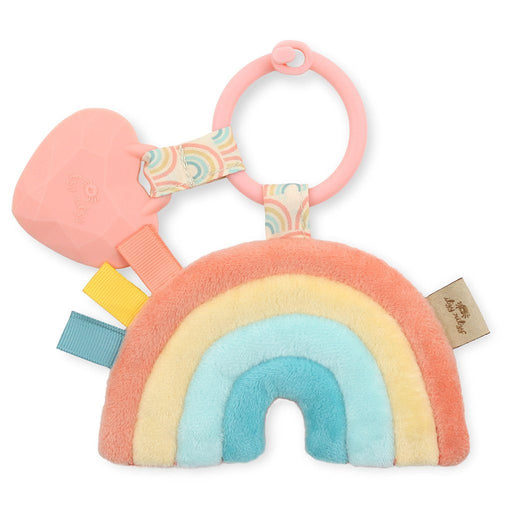 Itzy Ritzy Itzy Pal Plush + Teether - Rainbow