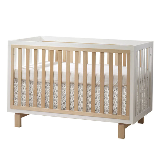 Natart Tulip Bjorn Classic Crib - White/Natural - MARKHAM IN STORE PICKUP ONLY