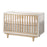 Natart Tulip Tate Classic Crib - White/Natural - MARKHAM IN STORE PICKUP ONLY