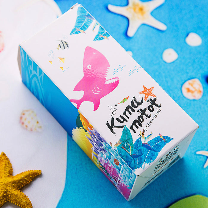 Kumamot Little Pink Shark Water Bottle