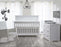 Natart Taylor Convertible Crib - White