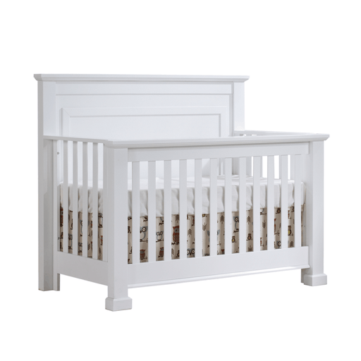 Natart Taylor Convertible Crib - White