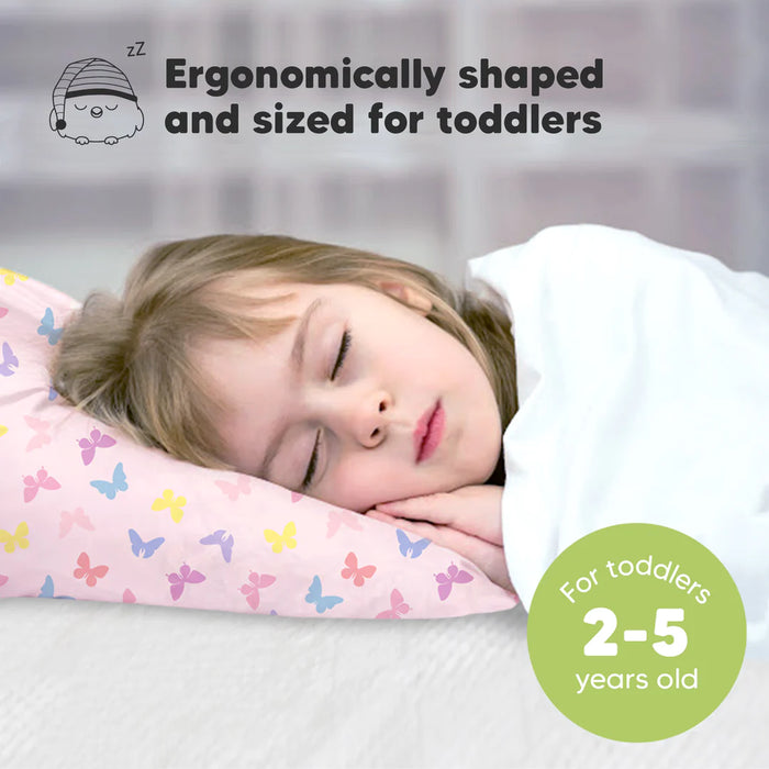 KeaBabies Toddler Pillow - Flutter
