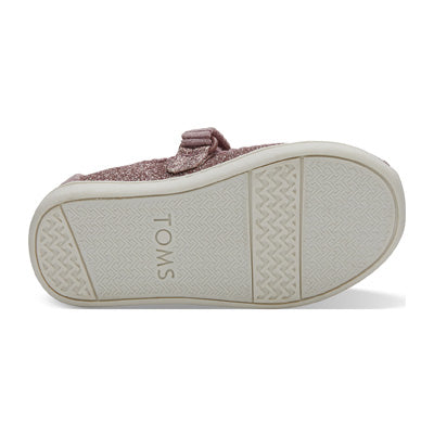 Toms ROSE GLOW GLIMMER TINY TOMS MARY JANE FLATS 10012565