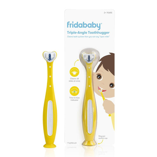 Fridababy SmileFrida Triple-Angle Toothhugger - Yellow (NF064)