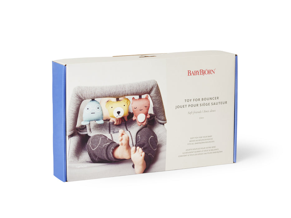 BABYBJÖRN Toy For Bouncer - Soft Friends