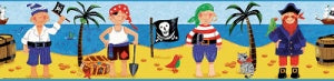 RoomMates Treasure Hunt Peel & Stick Border