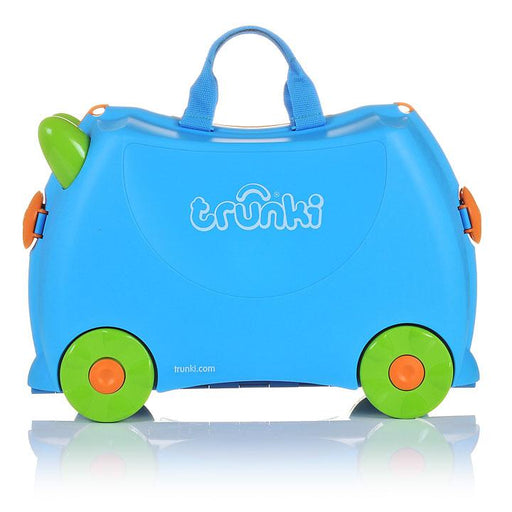 Trunki Children's Ride On Suitcase Terrance Blue
