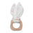 Loulou Lollipop Bunny Ear Teething Ring - Unicorn Dream