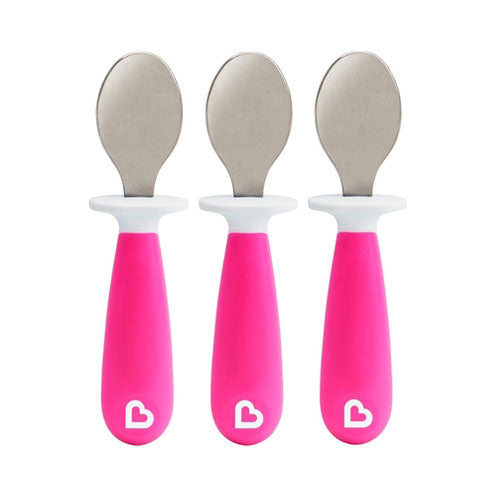 Munchkin Raise Toddler Spoons Pink 21149