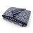 CoCalo Mix & Match Lattice Reversible Coverlet Connor Navy