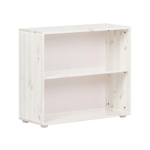 FLEXA Bookcase with 1 Shelf White Washed (Markham In store pick-up Only)
