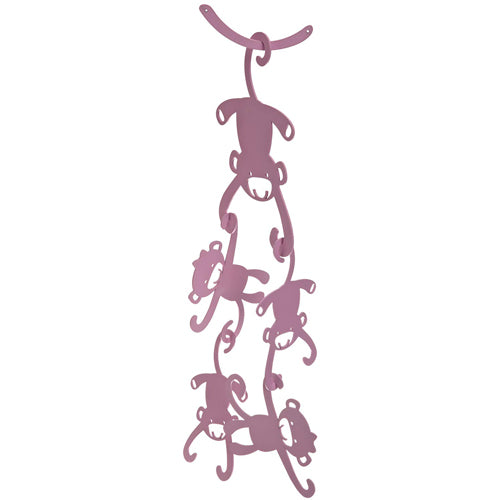 Lambs & Ivy Ceiling Sculpture Pink Monkey