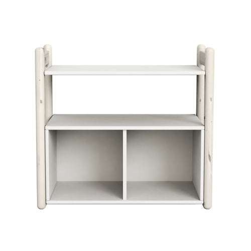 FLEXA Mini A 1Shelf & 1Bookcase White Washed 81-26203-90 (Markham In store pick-up Only)