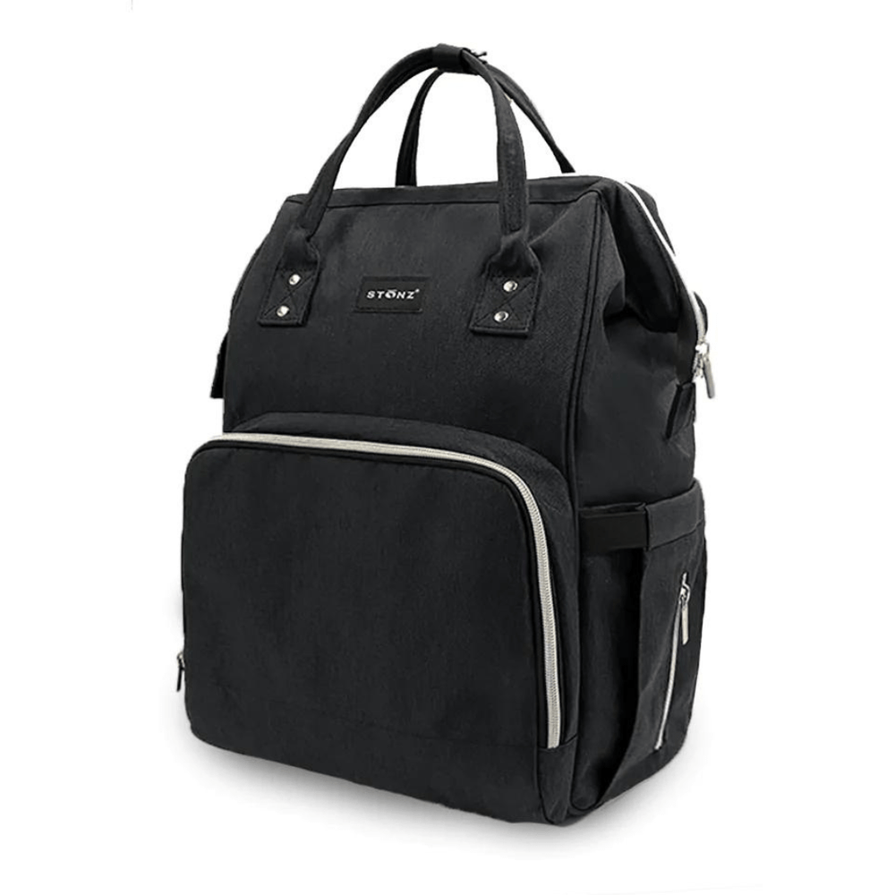 Stonz Urban Diaper Backpack - Black