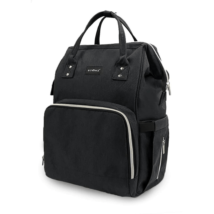 Stonz Urban Diaper Backpack - Black