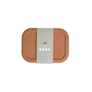 The Dearest Grey Silicone Bento Box - Terracotta