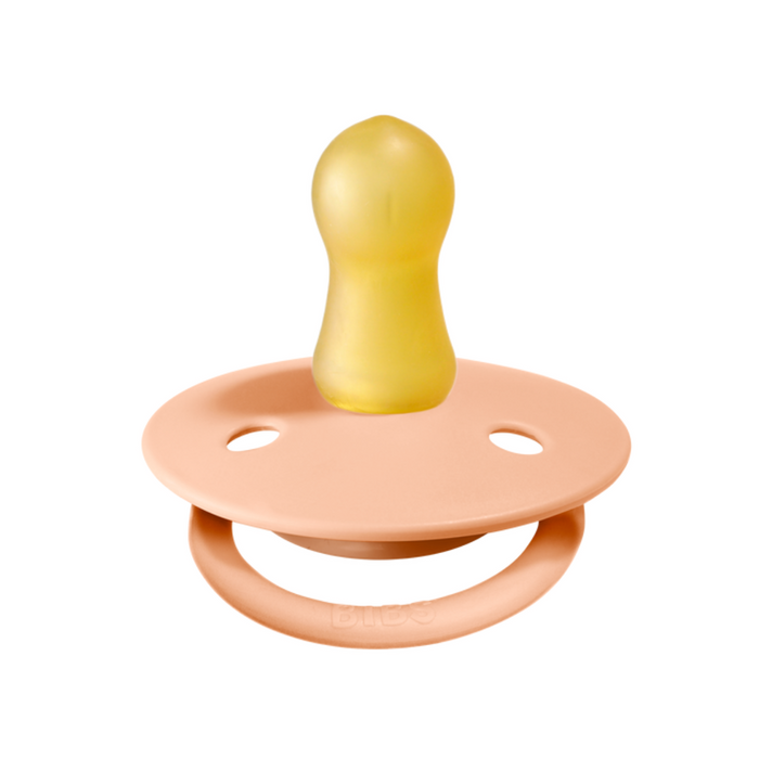 Bibs Pacifier Original 2pk - Baby Blue/White 6-18m (CU120286)