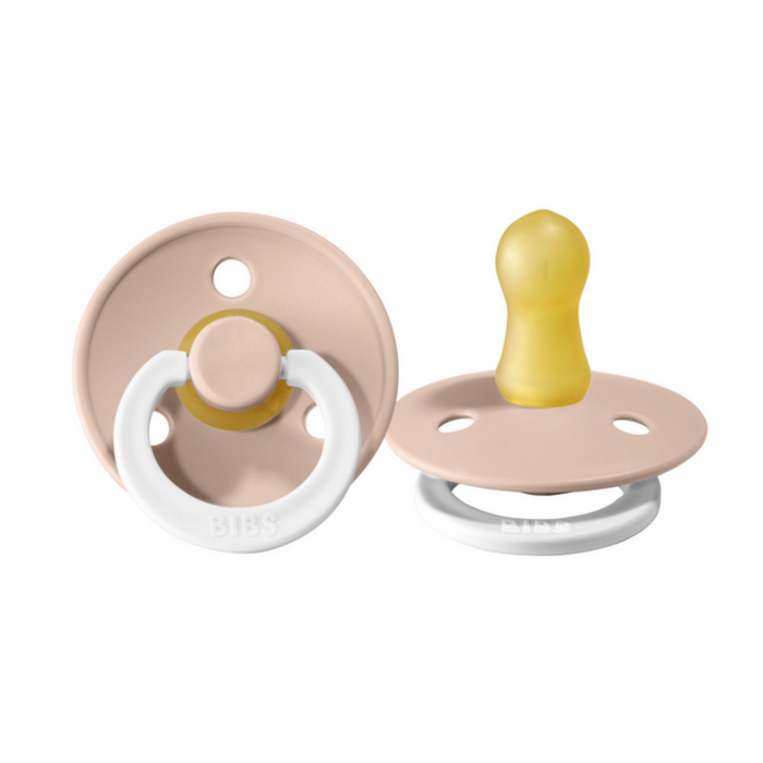 Bibs Pacifier Original 2pk Blush GLOW 6-18m CU120283