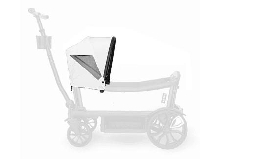 Veer Retractable Canopy - Savanna White