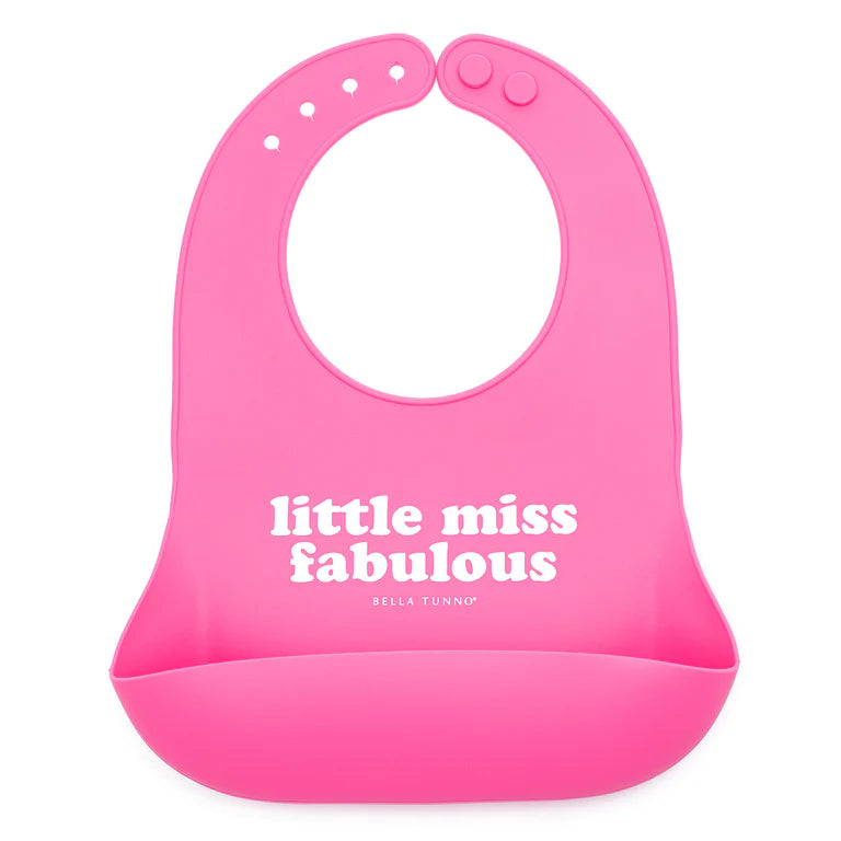 Bella Tunno Wonder Bib Little Miss Fabulous WB257