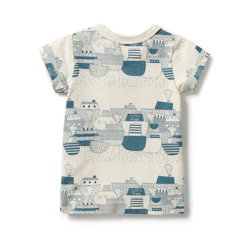 Wilson&Frenchy Organic Pocket Tee -  The Wave