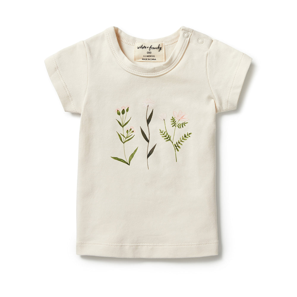 Wilson & Frenchy Organic Cotton Tee -  Wild Flower