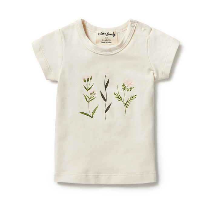 Wilson & Frenchy Organic Cotton Tee -  Wild Flower