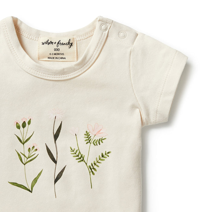 Wilson & Frenchy Organic Cotton Tee -  Wild Flower