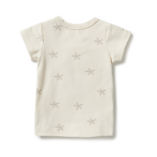 Wilson&Frenchy Organic Pocket Tee - Tiny Starfish