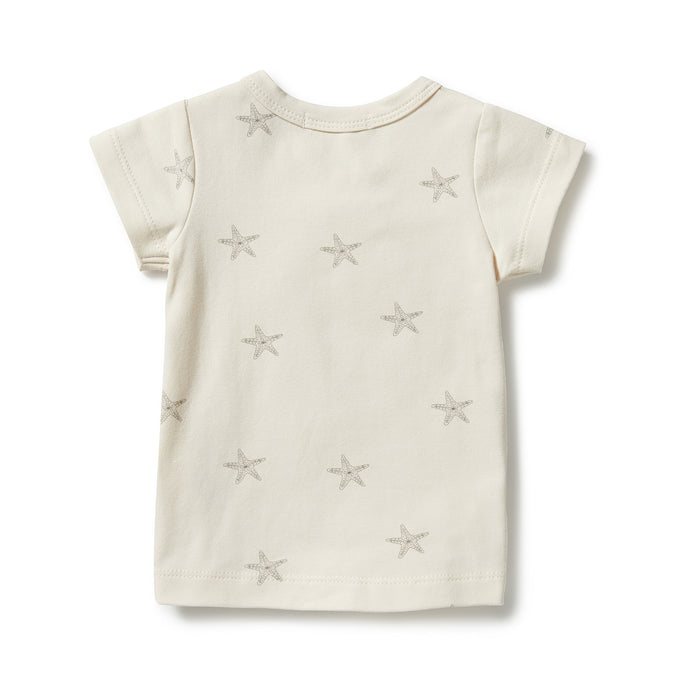 Wilson&Frenchy Organic Pocket Tee - Tiny Starfish