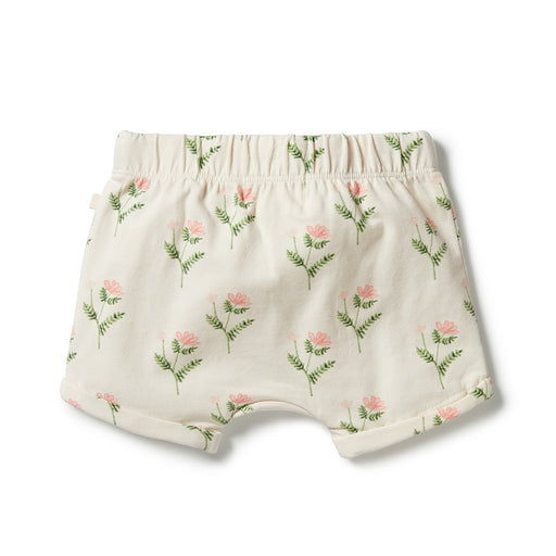 Wilson & Frenchy Organic Tie Front Shorts - Pretty Flower