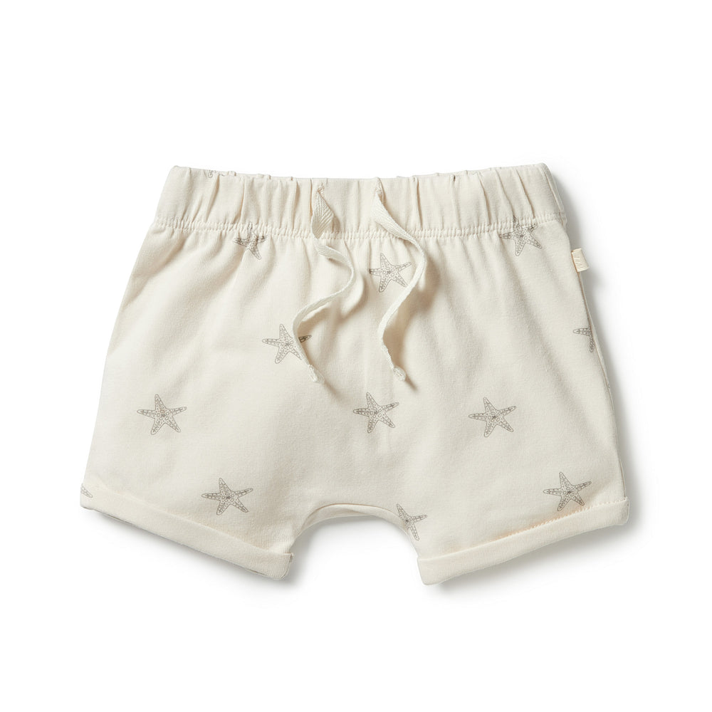 Wilson&Frenchy Organic Tie Front Shorts -  Tiny Starfish