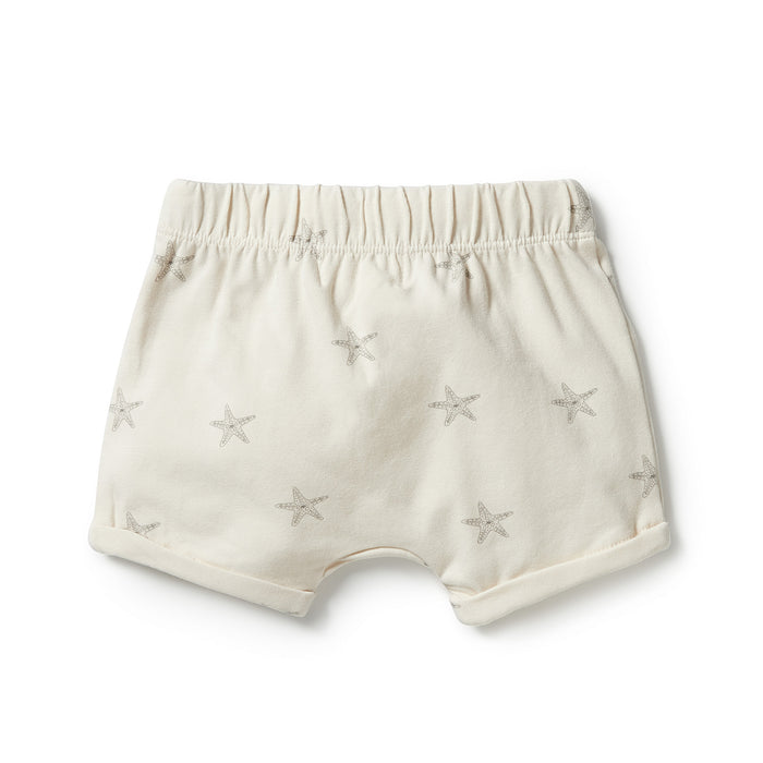 Wilson&Frenchy Organic Tie Front Shorts -  Tiny Starfish