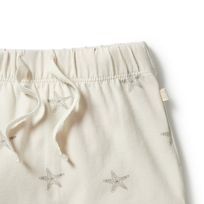 Wilson&Frenchy Organic Tie Front Shorts -  Tiny Starfish