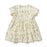 Wilson&Frenchy Crinkle Button Dress -Wild Flower