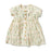 Wilson&Frenchy Crinkle Button Dress -Wild Flower