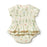 Wilson & Frenchy Crinkle Ruffle Bodysuit - Wild Flower