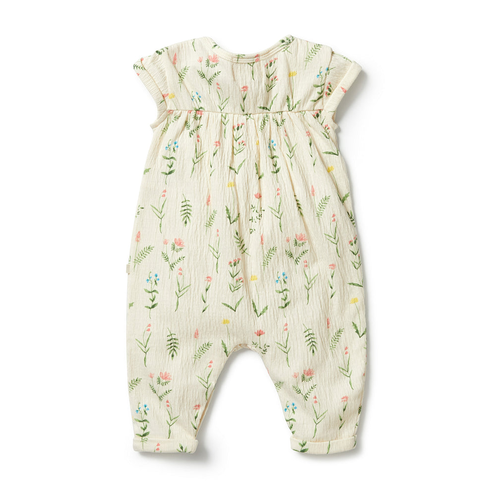 Wilson & Frenchy Crinkle Jumpsuit - Wild Flower