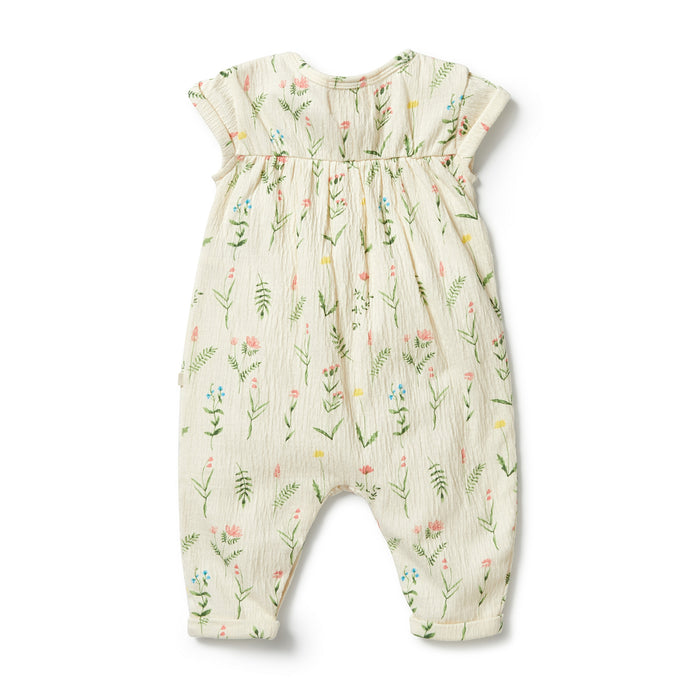 Wilson & Frenchy Crinkle Jumpsuit - Wild Flower