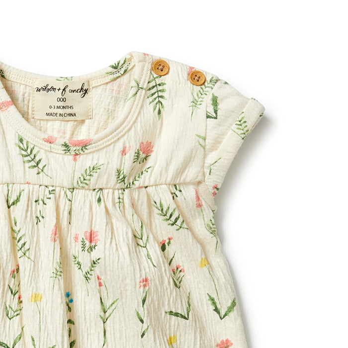 Wilson & Frenchy Crinkle Jumpsuit - Wild Flower