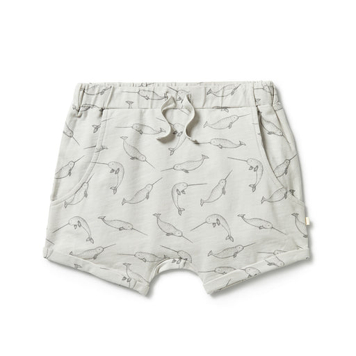 Wilson&Frenchy Organic Slouch Shorts - Narwals
