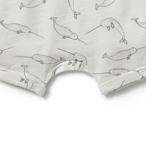 Wilson&Frenchy Organic Slouch Shorts - Narwals