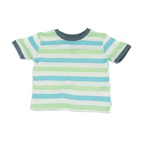 Silkberry Bamboo SS Tee Popsicle Stripe
