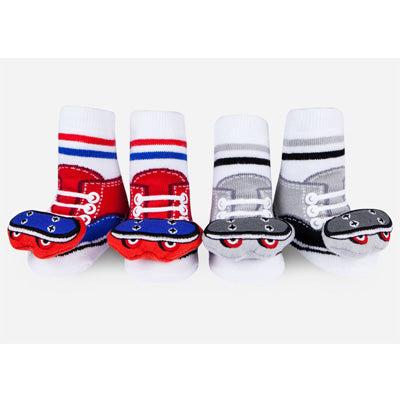 Waddle Rattle Socks 2 Pack - Skateboard