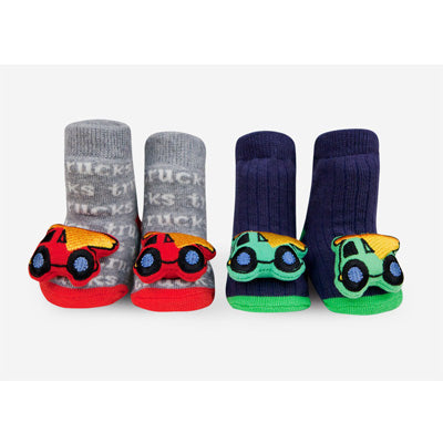 Waddle Rattle Socks 2 Pack - Truck