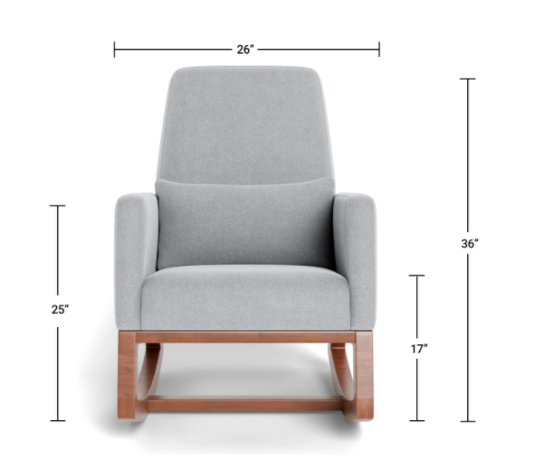 Monte Rocking Chairs Joya Rocker / Maple Base (Markham Location Pick up Only)